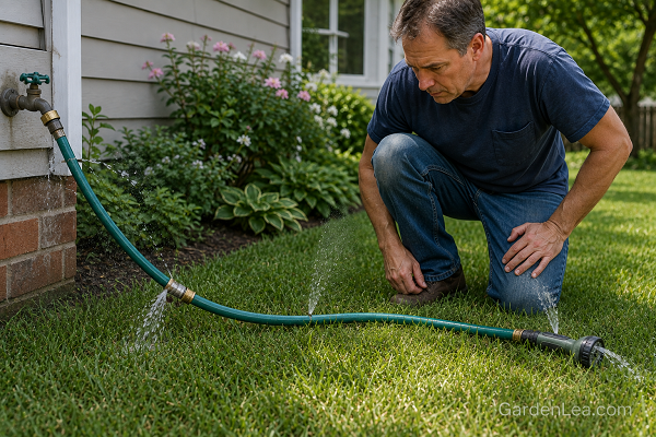 Find Where Your Garden Hose Is Leaking Find Where Your Garden Hose Is Leaking